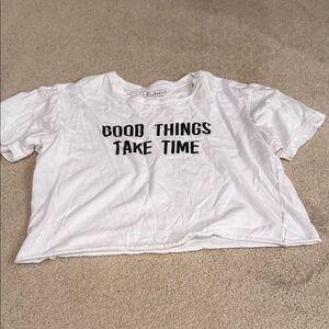 Miken White T-Shirt with Black Logo